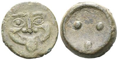 Sicily, Himera, C. 430-420 Bc. Æ Tetras Or Trionkion (21 MM, 11.93 G).