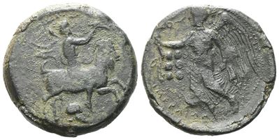 Sicily, Himera, C. 425-409 Bc. Æ Hemilitron (21 MM, 7.33 G).