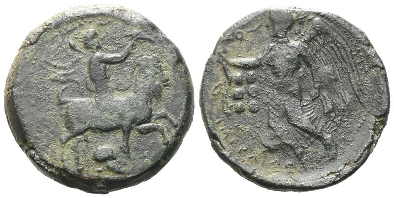 Sicily, Himera, C. 425-409 Bc. Æ Hemilitron (21 MM, 7.33 G).