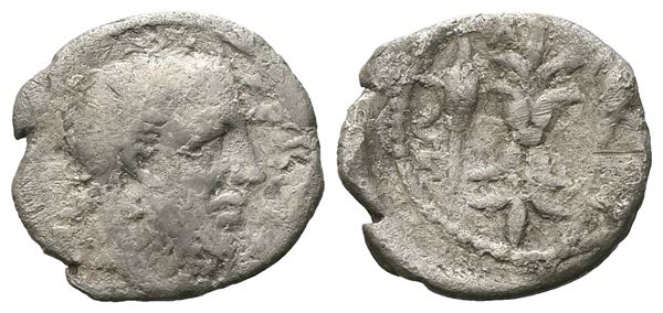 Sicily, Himera, c. 409-407 BC. AR Trihemiobol (12 mm, 0.65 g).