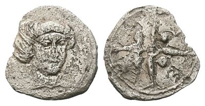 Sicily, Kamarina, C. 425-410 Bc. Ar Pentonkion (7 MM, 0.19 G).