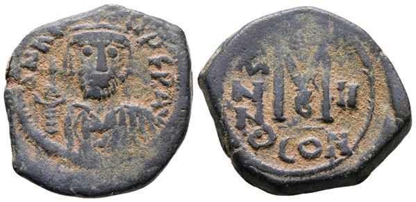 Heraclius (610-641). Æ 40 Nummi (28mm, 12.02g).  - Auction Greek, Roman and Byzantine Coins	 - Bertolami Fine Art - Prague