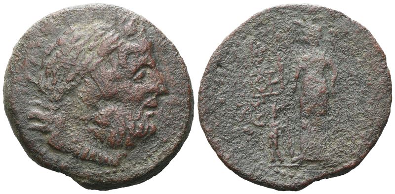 Sicily, Katane, C. 200-187 Bc. Æ (27 MM, 12.50 G).