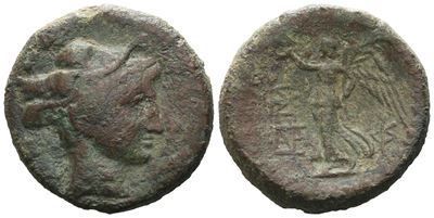 Sicily, Katane, C. 200 Bc. Æ (22 MM, 12.30 G).