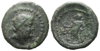 Sicily, Kephaloidion, C. Late 2nd-early 1st Century Bc. Æ (17 MM, 4.19 G).