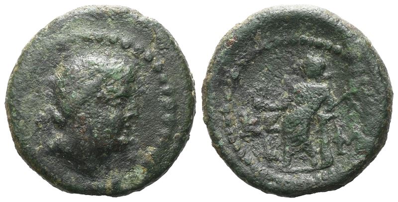 Sicily, Kephaloidion, C. Late 2nd-early 1st Century Bc. Æ (17 MM, 4.19 G).