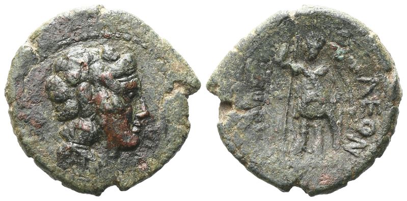 Sicily, Leontinoi, Late 3rd - Early 2nd Century Bc. Æ (18 MM, 3.08 G).