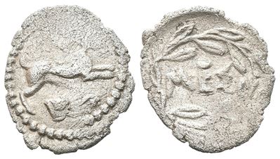 Sicily, Messana, 433-429 Bc. Ar Litra (14 MM, 0.67 G).