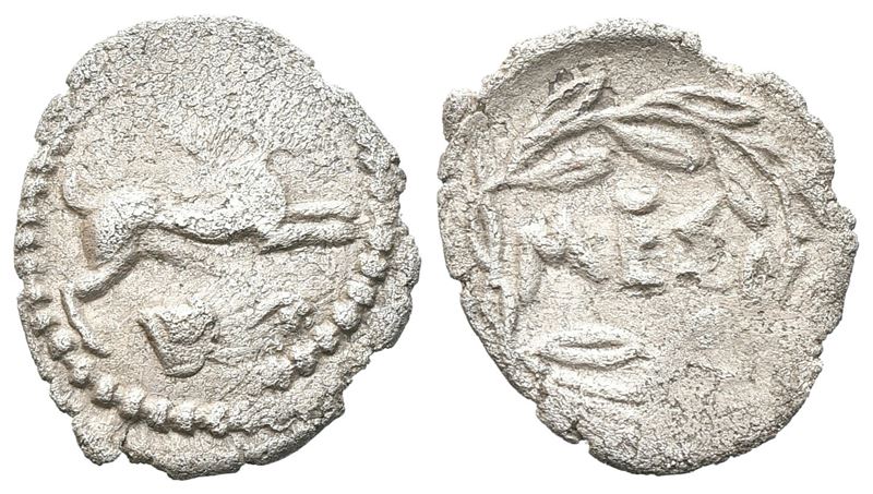 Sicily, Messana, 433-429 Bc. Ar Litra (14 MM, 0.67 G).