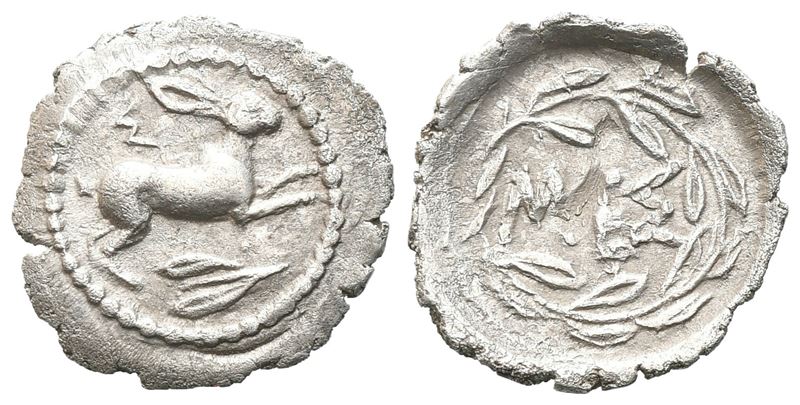 Sicily, Messana, 433-429 Bc. Ar Litra (13 MM, 0.67 G).