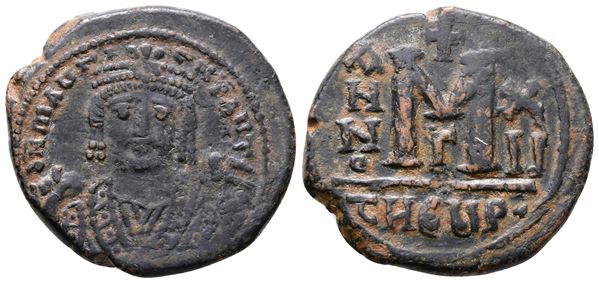 Maurice Tiberius (582-602). Æ 40 Nummi (29mm, 11.71g).