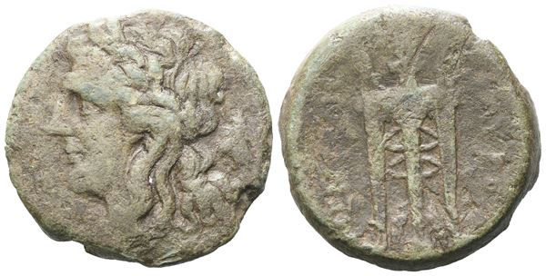 Sicily, Tauromenion, c. 207-200/190 BC. Æ (24 mm, 11.72 g).