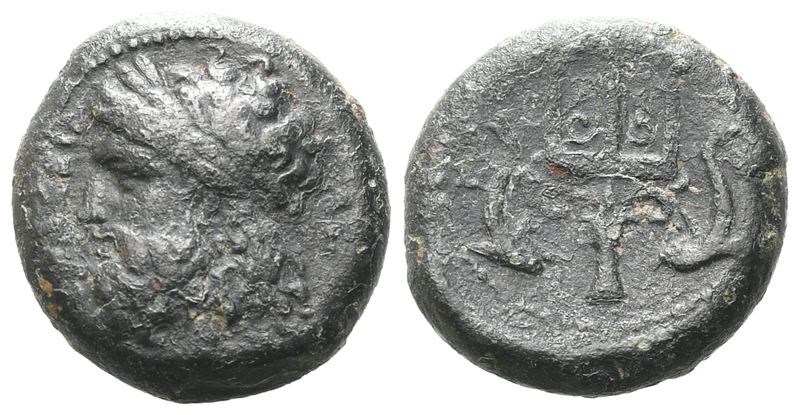 Sicily, Messana, 338-318 Bc. Æ (14 MM, 3.06 G).