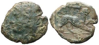 Sicily, Messana. 278-276 Bc. Æ (20 MM, 5.12 G).