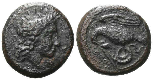 Sicily, Morgantina, c. 339/8-317 BC. Æ Hemilitron (21 mm, 8.72 g).
