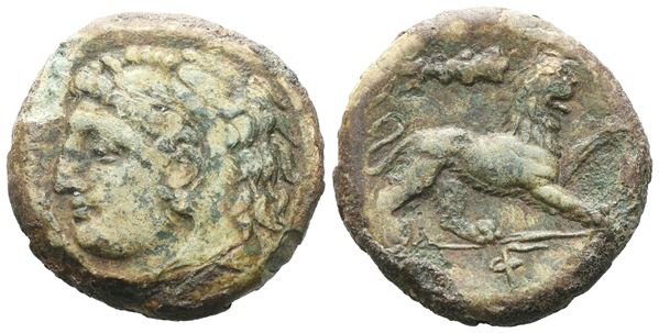 Sicily, Messana. 278-276 BC. Æ (21 mm, 6.93 g).