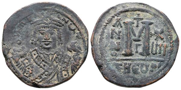 Maurice Tiberius (582-602). Æ 40 Nummi (28mm, 10.82g).  - Auction Greek, Roman and Byzantine Coins	 - Bertolami Fine Art - Prague