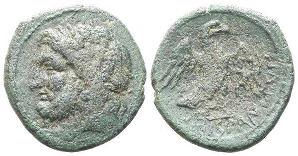 Sicily, Morgantina. The Hispani, early 2nd century BC. Æ (18 mm, 3.62 g).