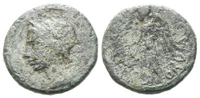 Sicily, Morgantina, The Hispani, C. 2nd Century Bc. Æ (14 MM, 2.24 G).