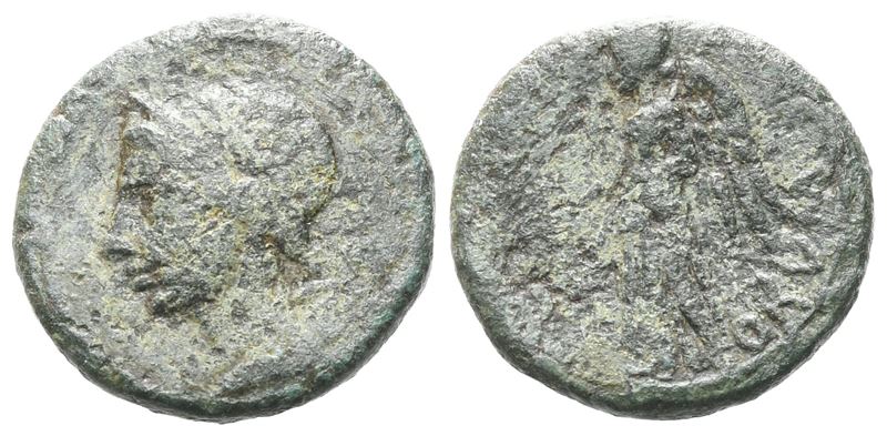 Sicily, Morgantina, The Hispani, C. 2nd Century Bc. Æ (14 MM, 2.24 G).