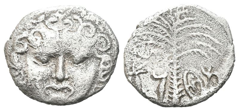 Sicily, Motya, C. 415/10-397 Bc. Ar Litra (12 MM, 0.69 G).