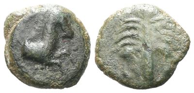 Sicily, Motya, C. 400-397 Bc. Æ (11 MM, 1.25 G).