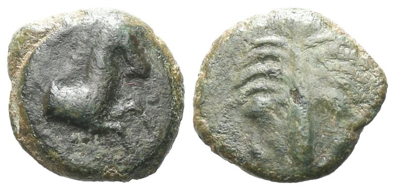 Sicily, Motya, C. 400-397 Bc. Æ (11 MM, 1.25 G).