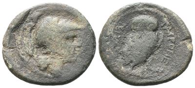 Sicily, Tauromenion, C. 2nd Century Bc. Æ (19 MM, 3.57 G).
