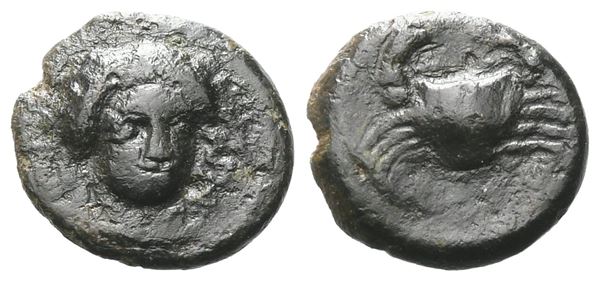 Sicily, Motya, c. 400-397 BC. Æ (11 mm, 0.96 g).