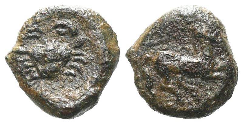 Sicily, Motya, C. 400-397 Bc. Æ (9 MM, 1.05 G).