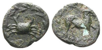 Sicily, Motya(?), C. 400-397 Bc. Æ (10 MM, 0.71 G).