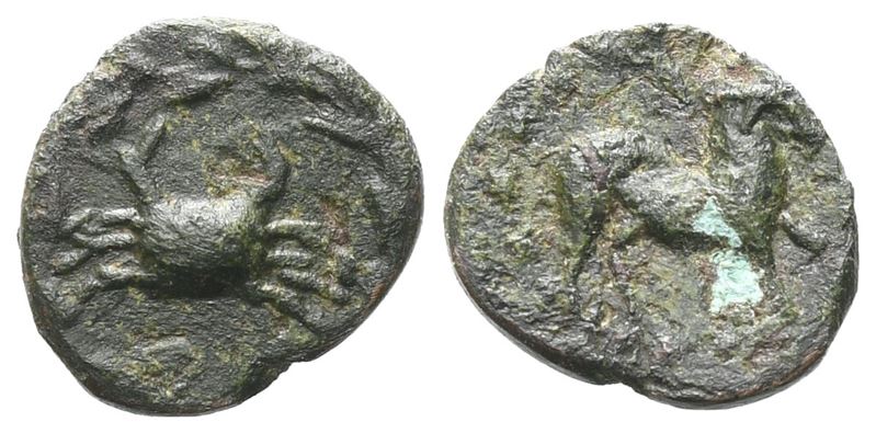 Sicily, Motya(?), C. 400-397 Bc. Æ (10 MM, 0.71 G).