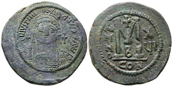 Justinian I (527-565). Æ 40 Nummi (37mm, 20.25g).  - Auction Greek, Roman and Byzantine Coins	 - Bertolami Fine Art - Prague