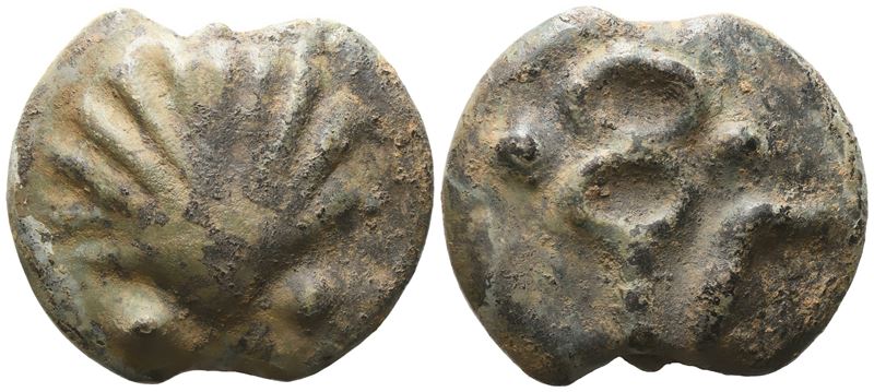 Anonymous, Sextans, c. 240 BC; Æ (60 g; 39 mm; 12 h)