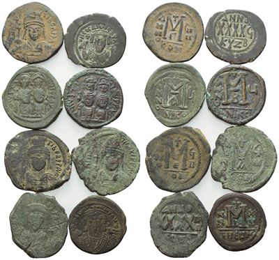 Maurice Tiberius (582-602). Æ 40 Nummi (32mm, 14.18g).