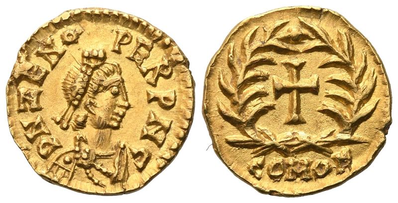 Odovacar, Tremissis in nome dell’Imperatore Zenone, Milano, 476–491 (circa)