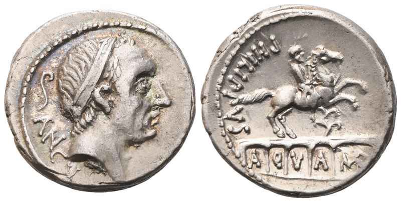 L. Marcius Philippus, Denarius, 57 Bc; Ar (4,04 G; 17 MM; 5 H)