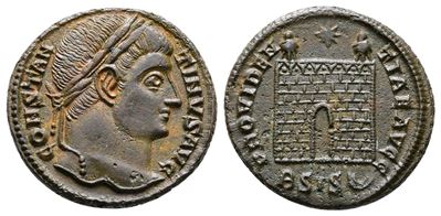 Constantine i (307/310-337). Æ Follis (18mm, 2.96g).