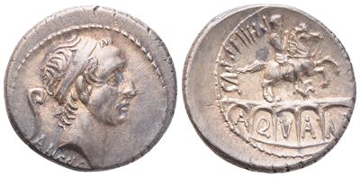 L. Marcius Philippus, Denario, 56 a.C.