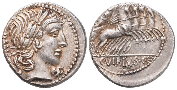 C. Vibius Pansa, Denarius, 90 BC; AR (3,98 g; 18 mm; 3 h)