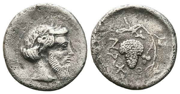 Sicily, Naxos, c. 461-430 BC. AR Litra (12 mm, 0.69 g).