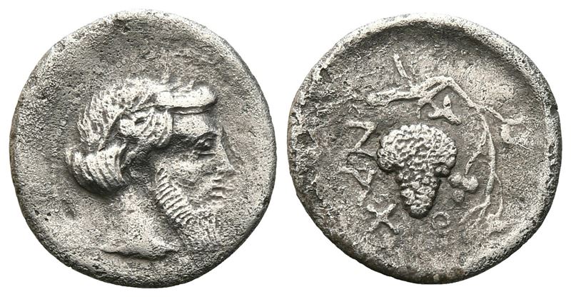 Sicily, Naxos, C. 461-430 Bc. Ar Litra (12 MM, 0.69 G).