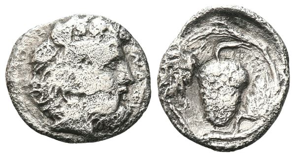 Sicily, Naxos, c. 415-403 BC. AR Litra (10 mm, 0.67 g).