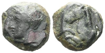 Sicily, Soloi, C. 4th-3rd Century Bc. Æ (13 MM, 3.75 G).
