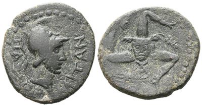 Sicily, Panormos, Late 3rd-2nd Century Bc. Æ (25 MM, 8.28 G).
