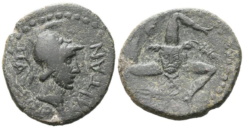Sicily, Panormos, Late 3rd-2nd Century Bc. Æ (25 MM, 8.28 G).