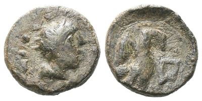 Sicily, Panormos, C. 3rd Century Bc. Æ (10 MM, 1.23 G).