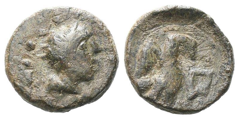 Sicily, Panormos, C. 3rd Century Bc. Æ (10 MM, 1.23 G).