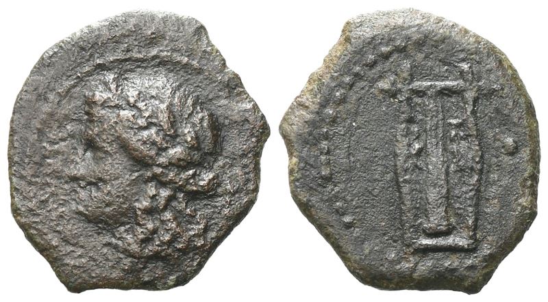 Sicily, Panormos(?), C. 3rd-2nd Century Bc. Æ (15 MM, 1.82 G).