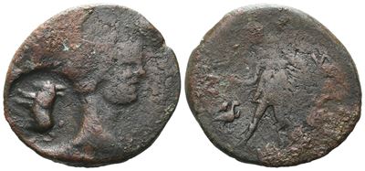 Sicily, Segesta. Roman Protectorate, C. 210-mid 1st Century Bc. Æ (22 MM, 6.12 G).